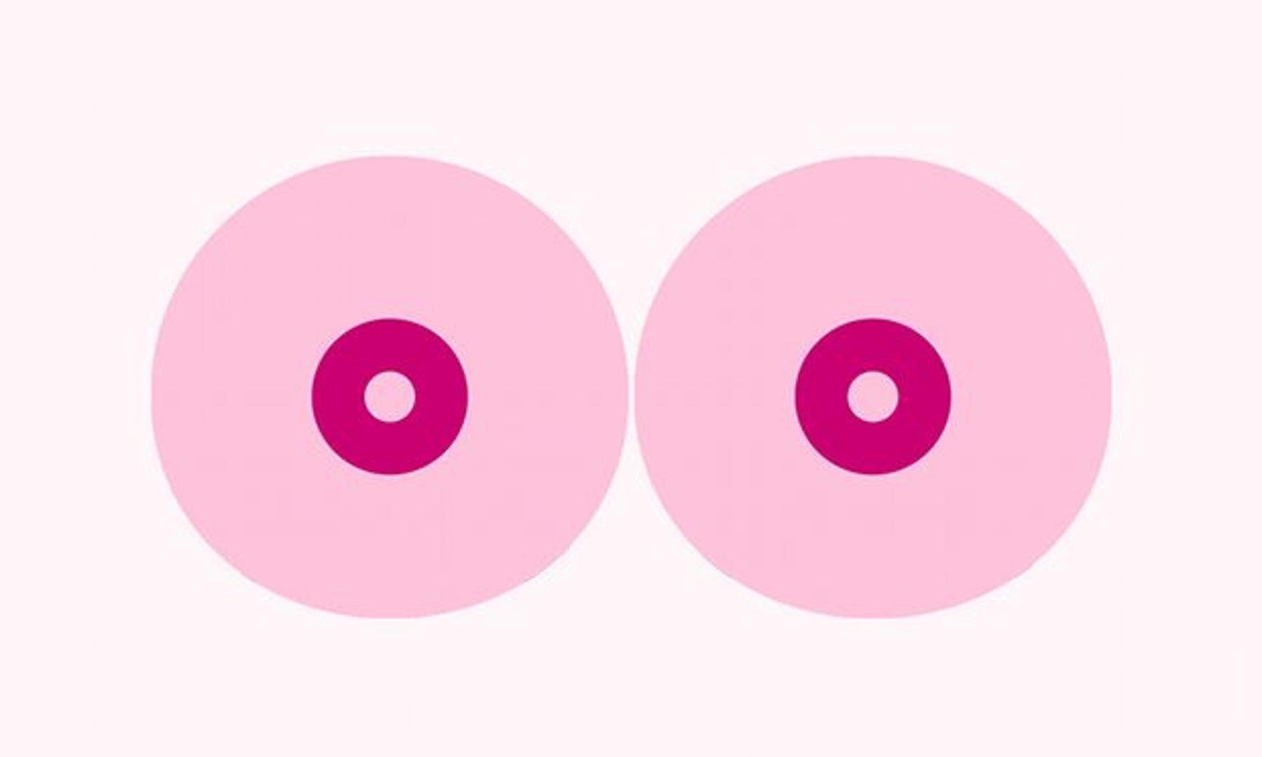 不同类型的乳头