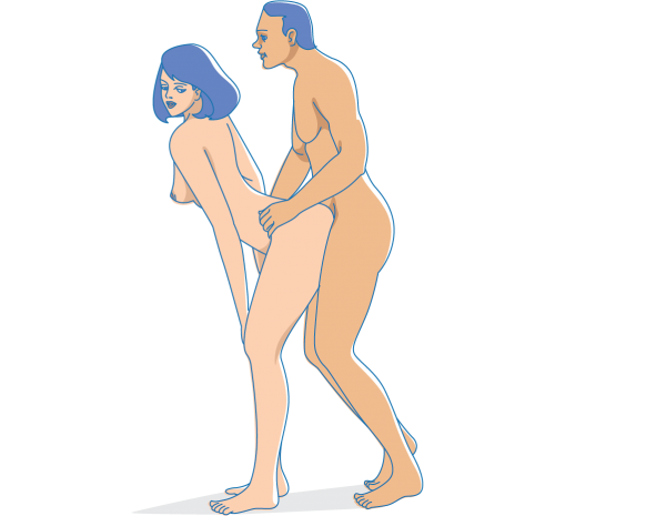 站立后入